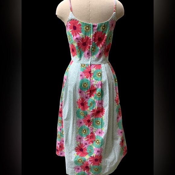 BEA & DOT BY MODCLOTH FLORAL VINTAGE INSPIRED  FLORAL PRINT DRESS SIZE X… TWEE - Picture 4 of 16
